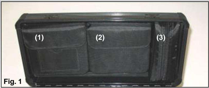 DICOTA DATABOX ALLROUND XL TROLLEY - Couvercle de la mallette (Figure 1) - 1