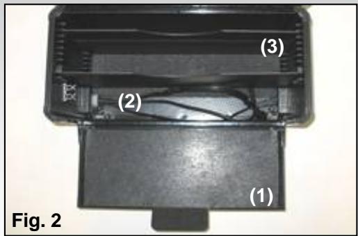 DICOTA DATABOX ALLROUND XL TROLLEY - Intérieur de la mallette (Figure 2) - 1