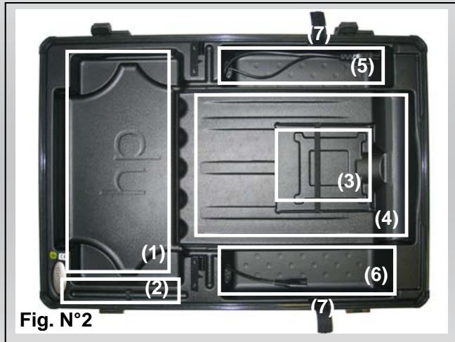 DICOTA DATADESK 450 - Fond de la mallette (figure n°2) - 1