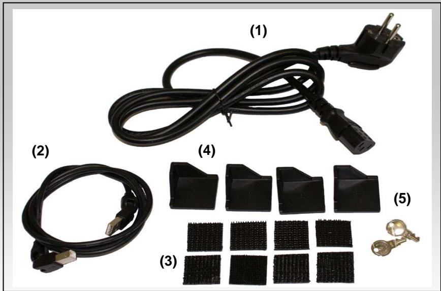 DICOTA DATADESK 450 - Détail des fournitures – DataDesk 450 - 1