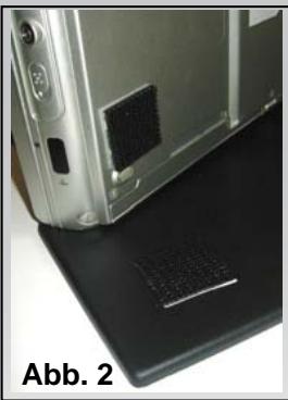 DICOTA DATADESK 450 - Nun haben Sie zwei Möglichkeiten Ihr Notebook zu befestigen: - 3