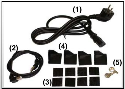 DICOTA DATADESK 80 - Case lid (Fig. 1) - 2