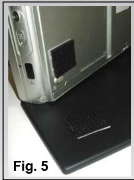 DICOTA DATADESK 80 - Now you have two options of fastening your Notebook: - 3