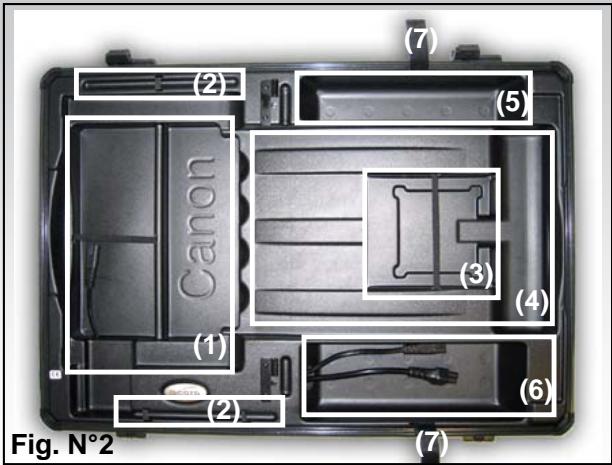 DICOTA DATADESK 80 - Fond de la mallette (figure n°2) - 1