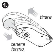 DICOTA PHASOR - Installazione delle batterie - 1