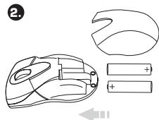 DICOTA PHASOR - Mise en place des piles - 2