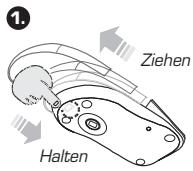 DICOTA PHASOR - Installation der Batterien - 1