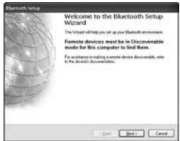 DICOTA BLUELIGHT - A: Párováni pomoci softaru Widcomm - 2