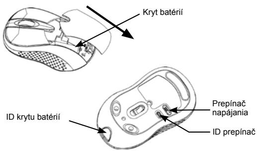 DICOTA BLUELIGHT - Krok 1: Vlozenie batérii - 1