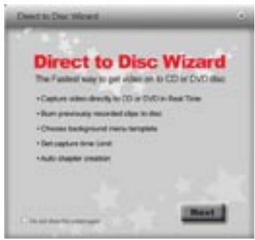 ADS TECH DVD XPRESS DX2 - Prise en main rapide – Assistant CapWiz Direct to Disc - 2