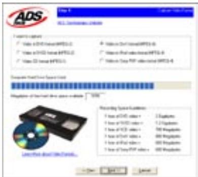 ADS TECH DVD XPRESS DX2 - SeLECTIONO FORMATO DE VIDEO - 1