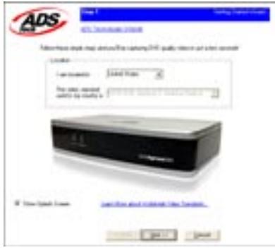 ADS TECH DVD XPRESS DX2 - Ouvrir CapWiz - 1