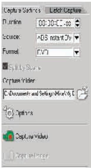ADS TECH INSTANT DVD + DV - Capture Settings tab - 1