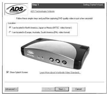 ADS TECH INSTANT DVD + DV - Win98, Win98SE, WinME: - 1
