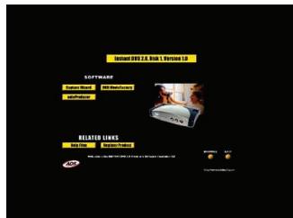 ADS TECH INSTANT DVD + DV - Introduction du CD de l'Instant DVD - - 1