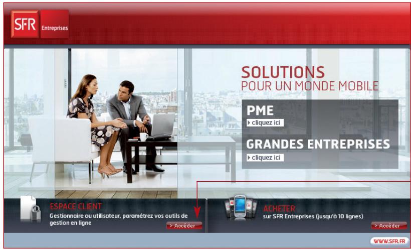 SFR OPTION PABX MOBILE - Votre portail Gestionnaires - 1