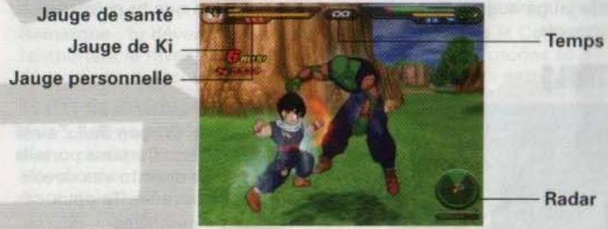 GAMES PS2 DRAGONBALLZ-BUDOKAI TENKAICHI - ECRAN DE COMBAT - 1
