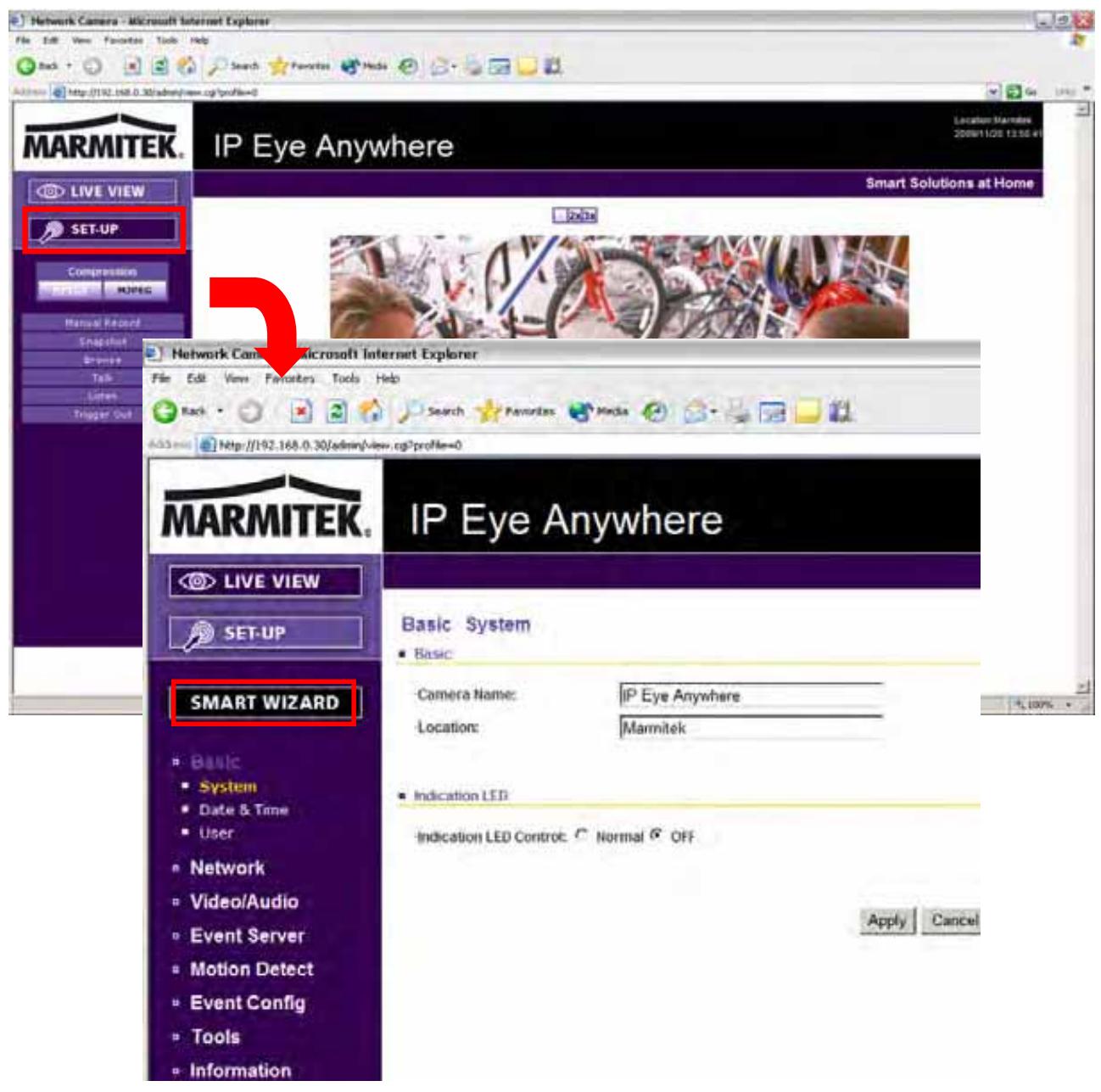 MARMITEK IP EYE ANYWHERE 470 - SUGGERIMENTO - 2
