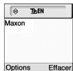 MAXON MX-C160 - MODELE SMS - 2