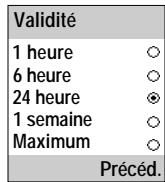MAXON MX-7922 - Mise en place des options SMS - 4