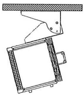 S.PLUS AE3 - Montage du support au mur ou au plafond - 2