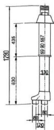 S.PLUS AG 60MC - - Alimentation d'air de combustion et évacuation des gaz brûlés. - 9