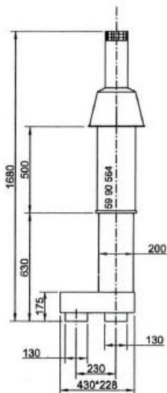 S.PLUS AG 80MC - - Alimentation d'air de combustion et évacuation des gaz brûlés. - 12