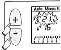 S.PLUS DIGI 2 ECO - Modification temporaire de la température - 1