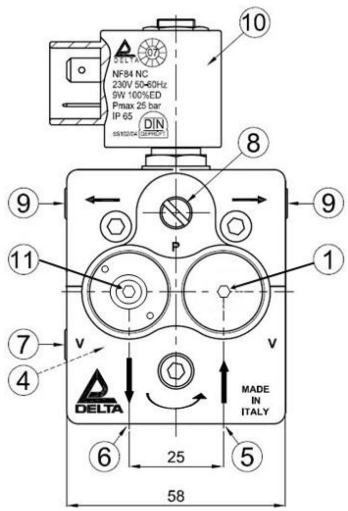 S.PLUS GF 75-2 AC - - POMPE - FIOUL - MONTAGE MONOTUBE - TYPE DELTA - 1