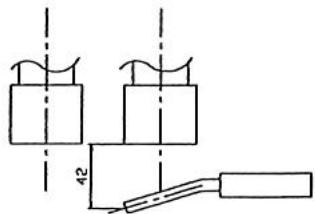 S.PLUS MOD 622 E2 - - Réglage de l'électrode d'allumage et de ionisation - 1