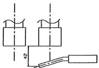 S.PLUS MOD 722 E2C - - Réglage de l'électrode d'allumage et de ionisation - 1