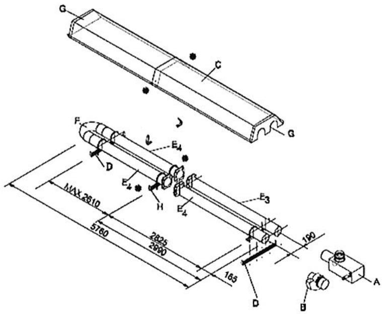 S.PLUS RBT 320 DA - - Assemblage et dimensions RBT 200 DA - 1