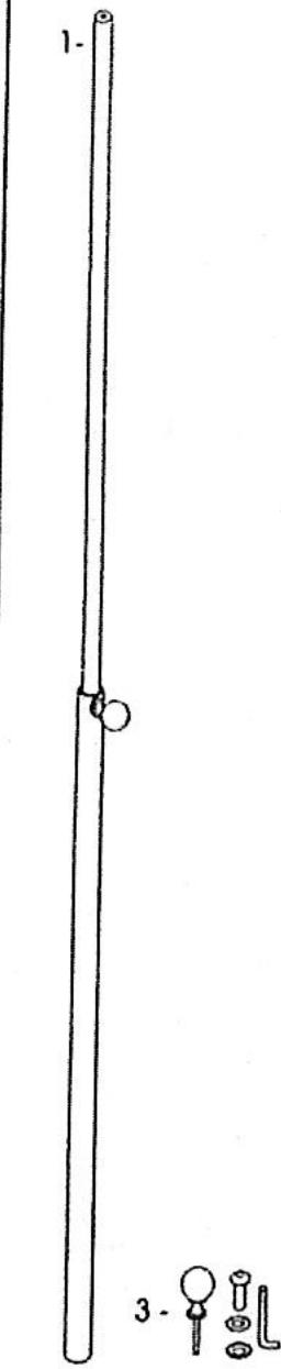 S.PLUS REH 2000T - Montage du support REH 2000T - 1