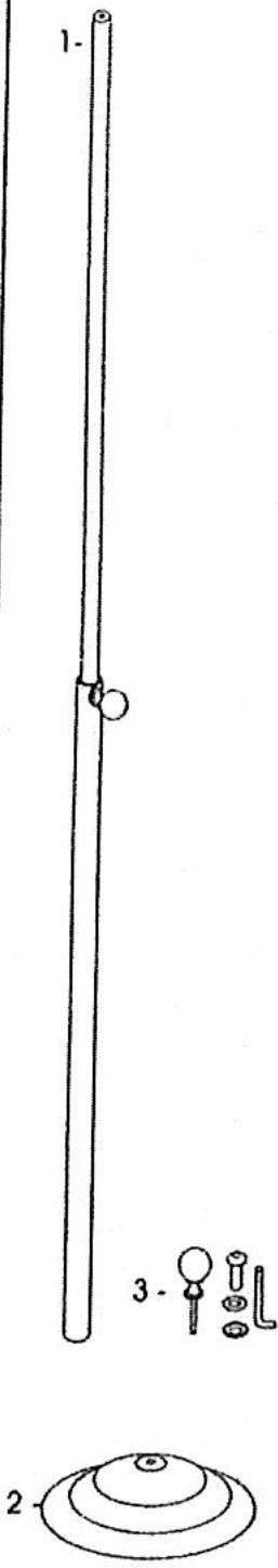 S.PLUS REH 4000 - MONTAGE DU SUPPORT REH 2000T - 1