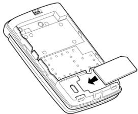 SENDO M570 - Installation de la carte SIM - 1