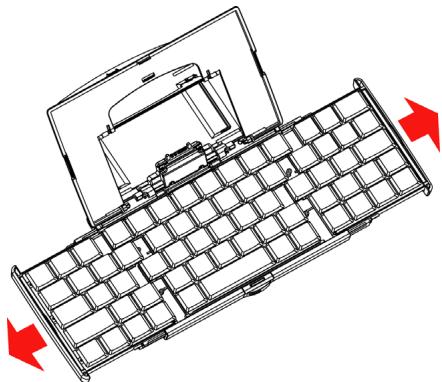 SENDO X - Pour fermer le clavier - 1