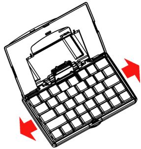 SENDO X - Pour ouvrir le clavier - 4