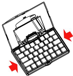 SENDO X - Pour fermer le clavier - 2