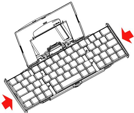 SENDO X - Pour ouvrir le clavier - 5
