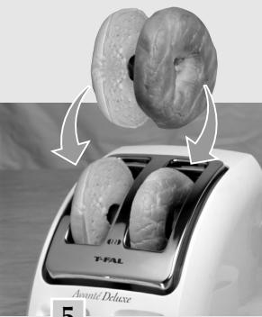 T-FAL AVANTE DELUXE BAGEL  - 2 SLICES - Mise en marche - 2