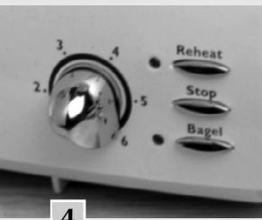 T-FAL AVANTE DELUXE BAGEL  - 2 SLICES - Inserting the slices of bread - Fig. 3 - 1