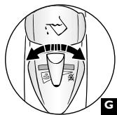 T-FAL ULTRAGLIDE - Réglez la vapeur (G) - 1