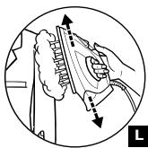 T-FAL 1500 - Vertical steam ironing (depending on the model) - 4