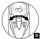 T-FAL 1700 - Ajuste el vapor (G) - 1