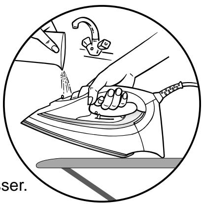 T-FAL 1816 - Regler la température et la vapeur - 1