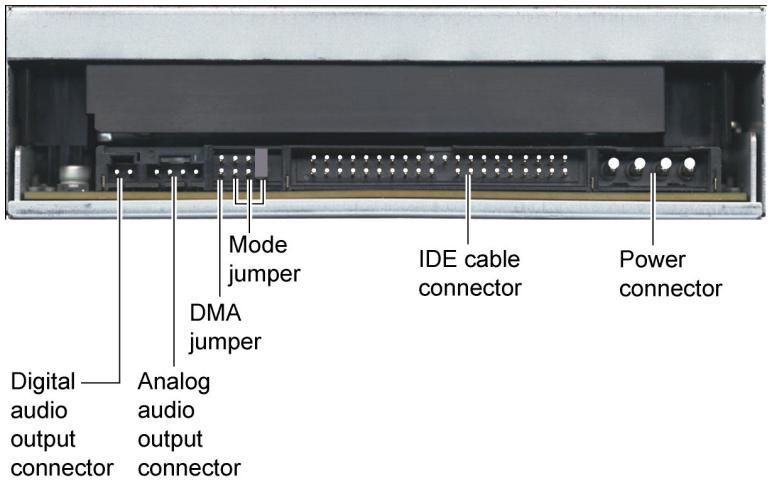 PLEXTOR PX-716AL - Rear Panel—PX-716AL Internal Drive - 1