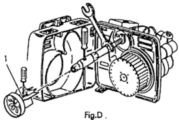 ARIANE ABF 14 R - REGOLAIZIONE COMBUSTIONE REGLAGE COMBUSTION - 5