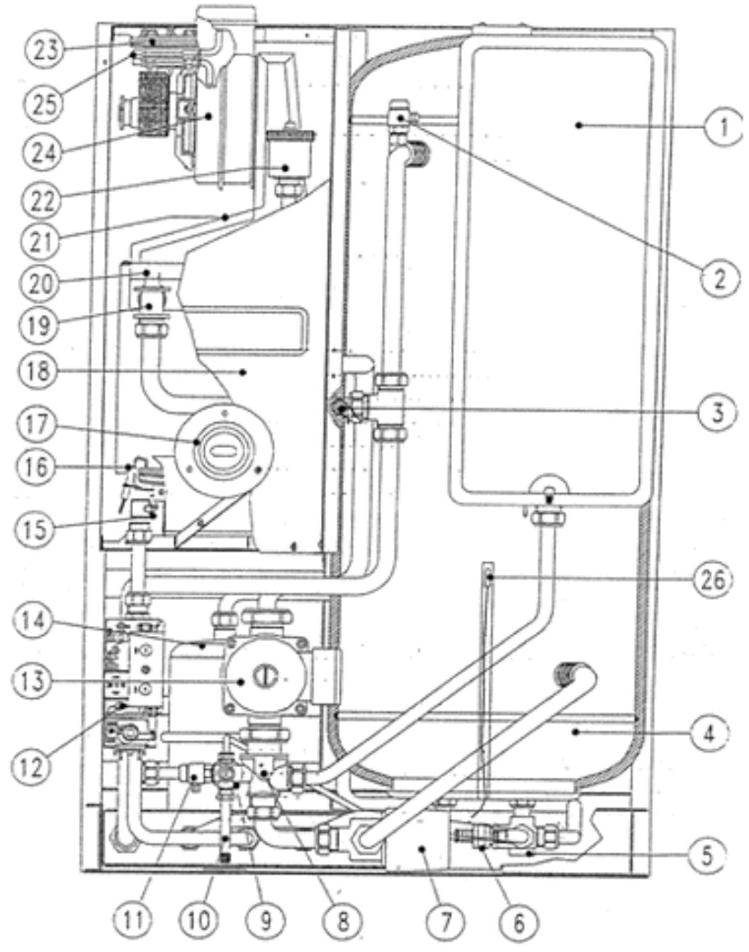 ARIANE AE 24 BT - SE 28 BT: composants - 1