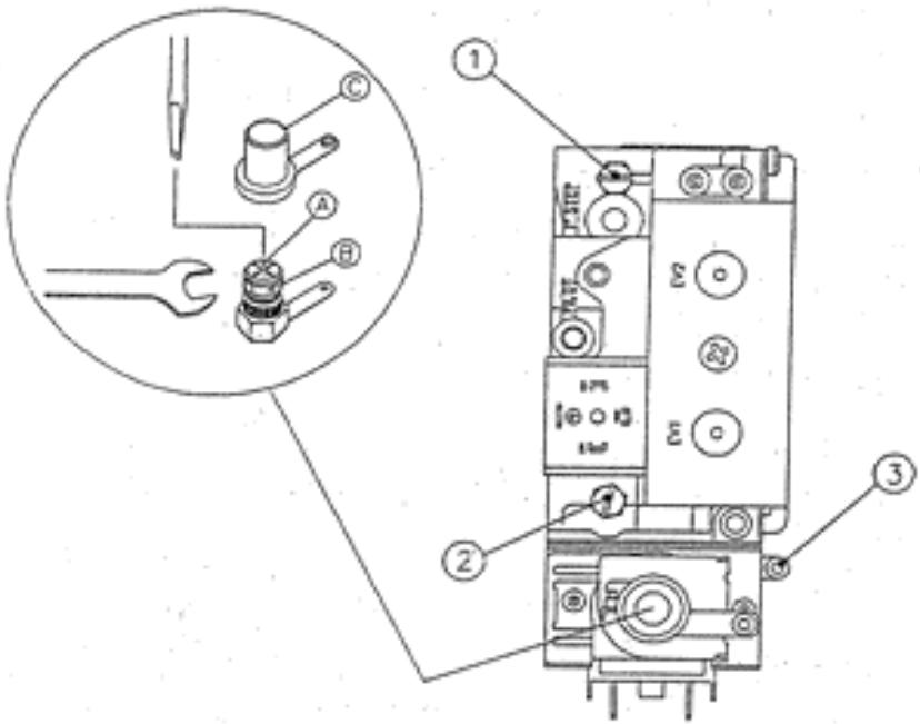 ARIANE SE 24 BT - BRANCHEMENT DU GAZ - 1