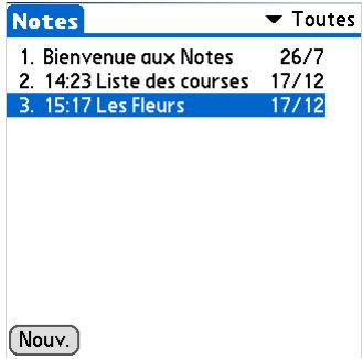 PALMONE ZIRE 72 - Bouton central - 1